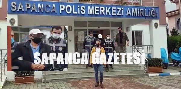 SUÇ MAKİNESI SAPANCA'DA YAKALANDI