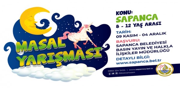 ''SAPANCA'' KONULU MASAL YARIŞMASI