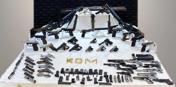 SİLAH KAÇAKÇILARINA OPERASYON: 24 GÖZALTI