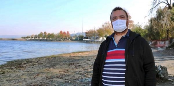 SAPANCA GÖLÜ'NDE SU SEVİYESİ DÜŞÜYOR