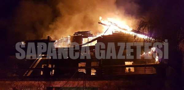 HACIMERCAN'DA KORKUTAN YANGIN