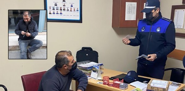 ZABITA DİLENCİLERE ŞİFA DAĞITIYOR