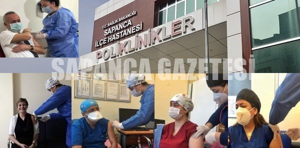 SAPANCA'DA AŞI UYGULAMASINA BAŞLANDI