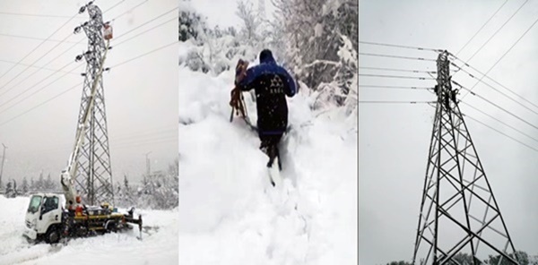 ''SEDAŞ'TA KAR NÖBETİ ARALIKSIZ DEVAM EDİYOR''