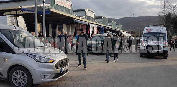 BIÇAKLI KAVGADA KAN AKTI