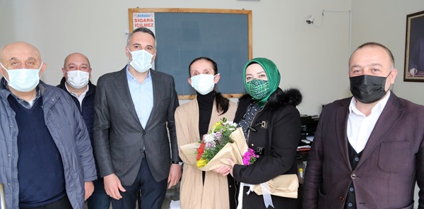 ATABEK'TEN MUHTAR CEBECİ'YE ANLAMLI ZİYARET