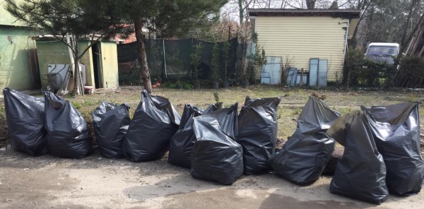 POŞET POŞET ÇÖP TOPLANDI