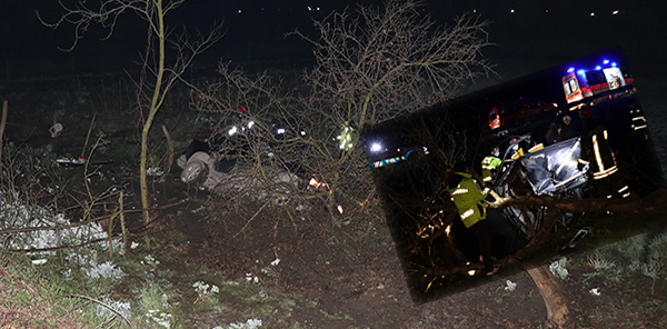 SAPANCA'DA TRAFİK KAZASI: 1 ÖLÜ