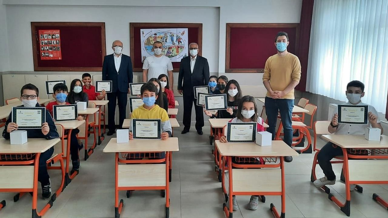 SİNAN GÖKSUN'DA SERTİFİKA TÖRENİ