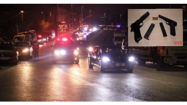 DÜĞÜN VE KONVOYLAR MERCEK ALTINDA