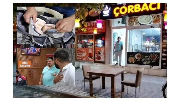 81 BİN LİRAYI ÇORBACIDA UNUTTU