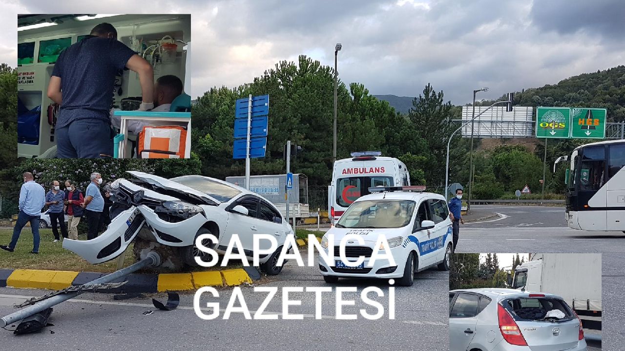 TEM KAVŞAĞINDA KORKUTAN KAZA