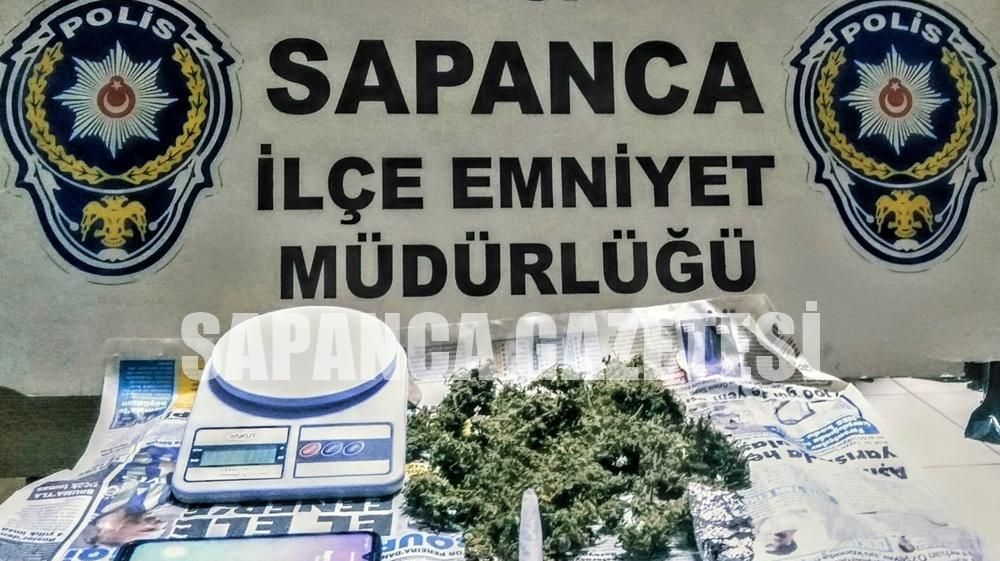 SAPANCA'DA UYUŞTURUCU OPERASYONU