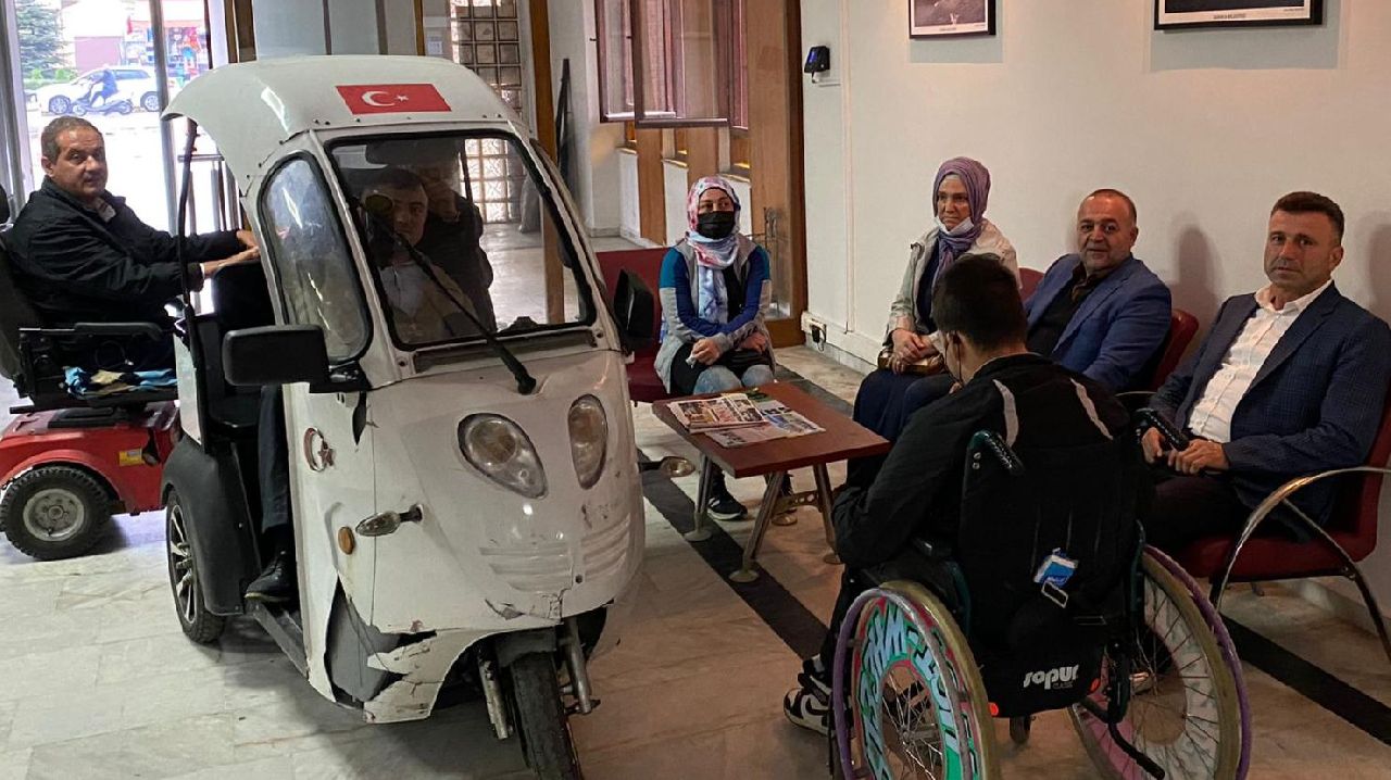 BAŞKANLAR PROJELERİ GÖRÜŞTÜ