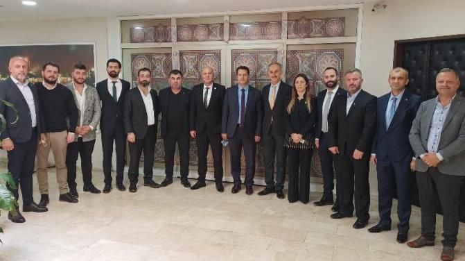 MHP SAPANCA'DAN KAYMAKAM CANPOLAT'A ZİYARET