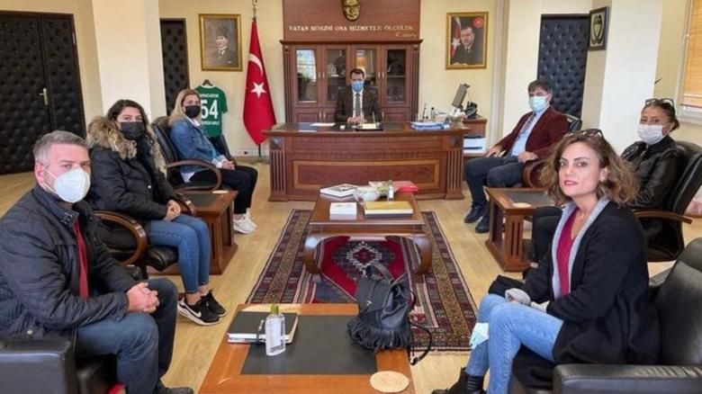 CHP SAPANCA'DAN ZİYARETLER