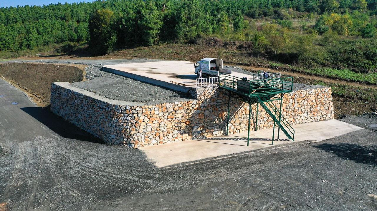 KATI ATIK TRANSFER İSTASYONU HİZMETE GİRDİ