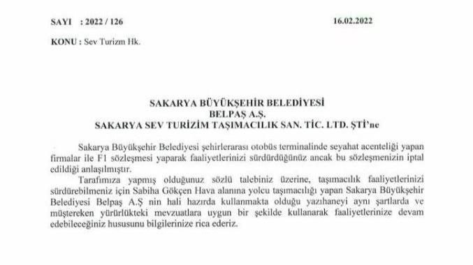 BÜYÜKŞEHİRDEN O OTOBÜS FİRMASI HAKKINDA AÇIKLAMA