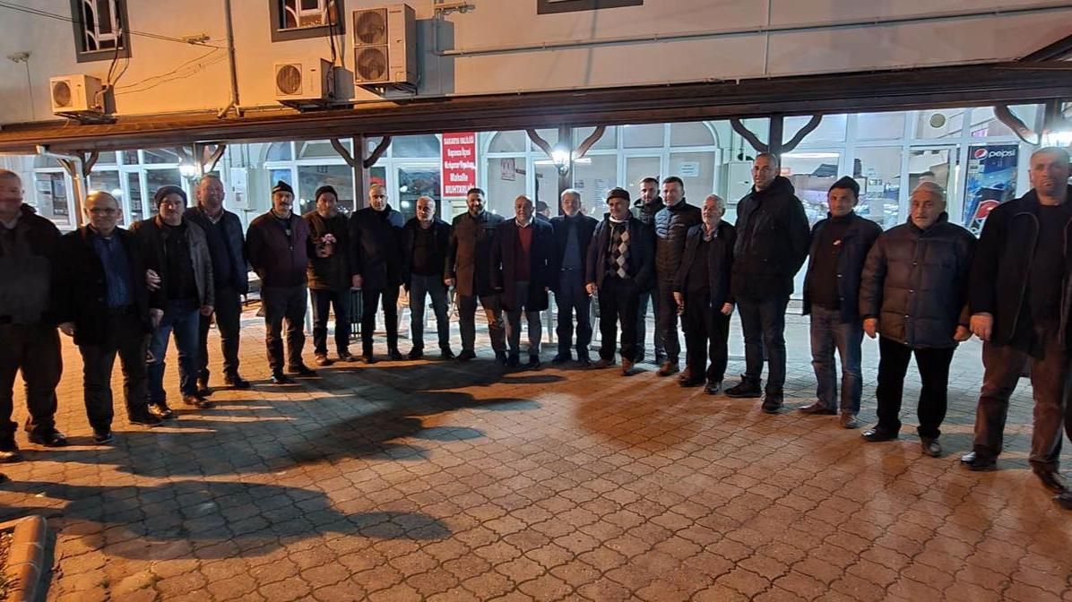 ÖZEN VE GÜMÜŞEL'DEN ESNAF ZİYARETİ