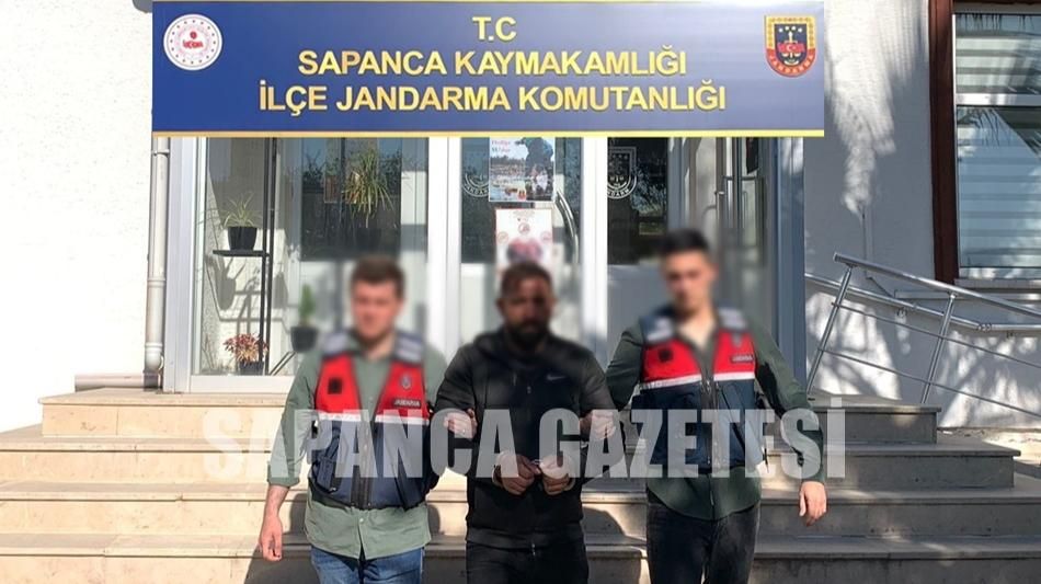 KESİNLEŞMİŞ CEZASI VARDI SAPANCA'DA YAKALANDI