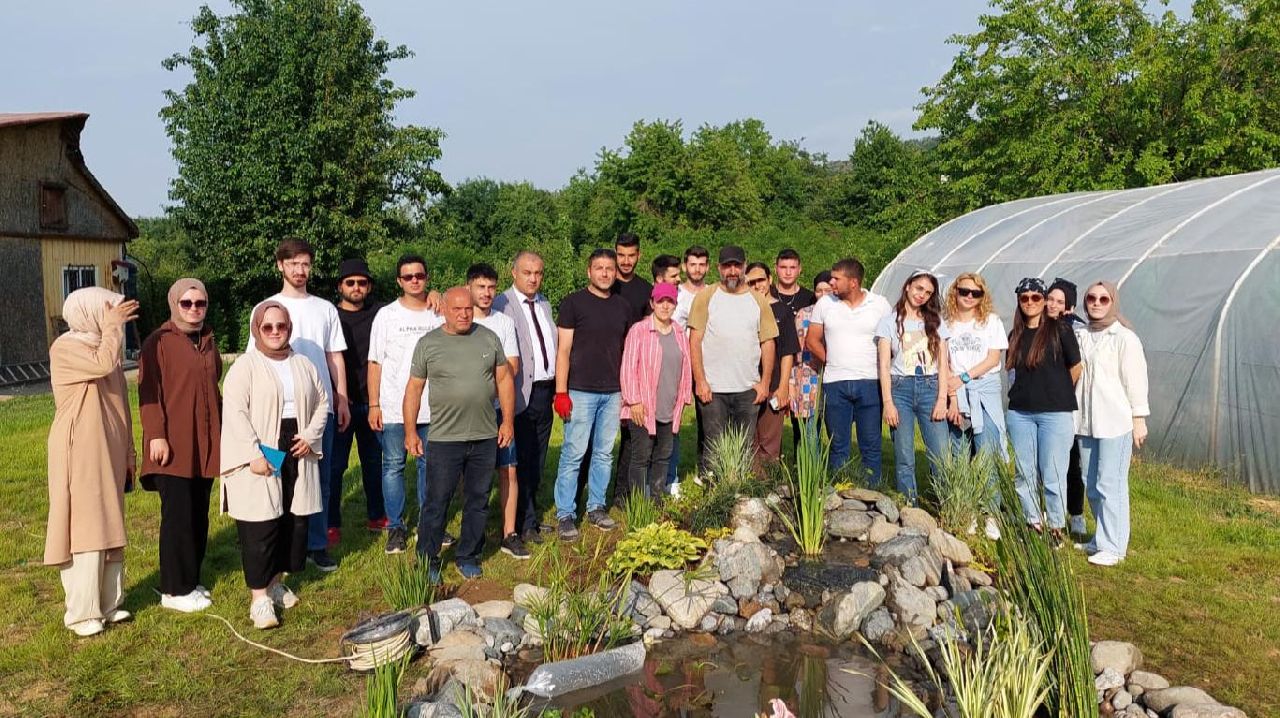 SAPANCA MYO BAHÇESİNE BİYOLOJİK GÖLET