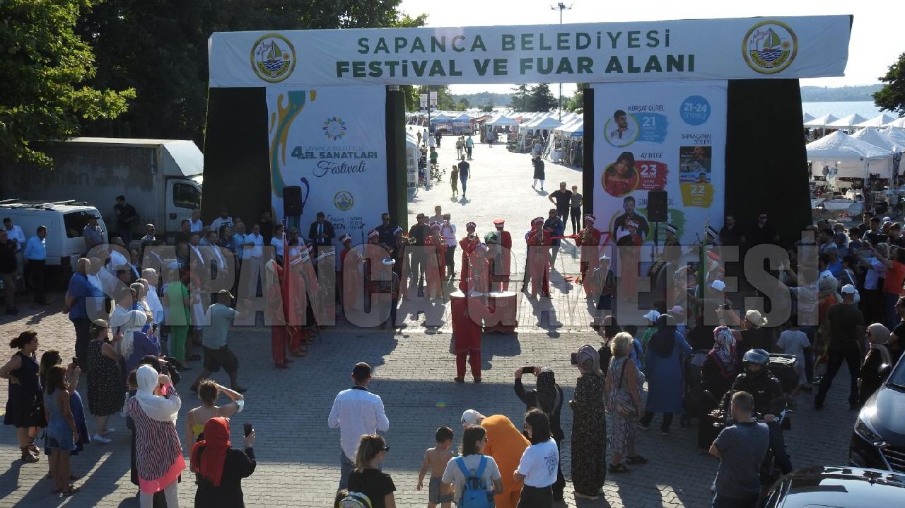 SAPANCA BELEDİYESİ 4. EL SANATLARI FESTİVALİ BAŞLADI