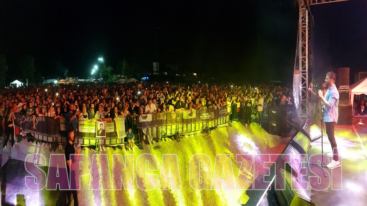 SAPANCA EL SANATLARI FESTİVALİ SİNAN AKÇIL KONSERİ İLE SONA ERDİ