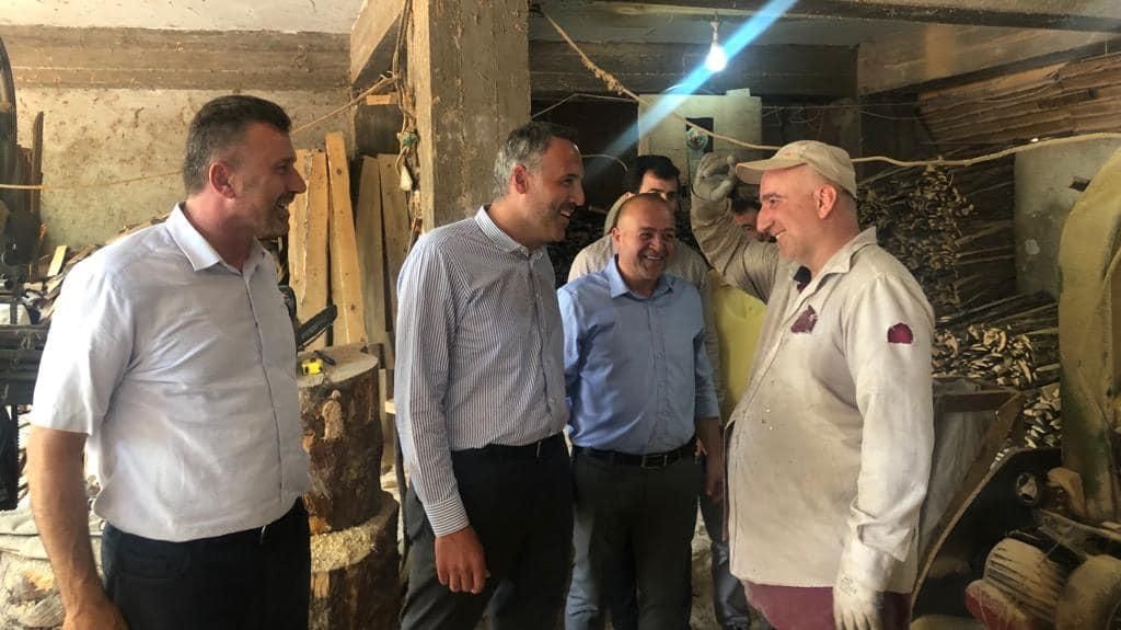 BAŞKAN TEVER SAPANCA'DAYDI