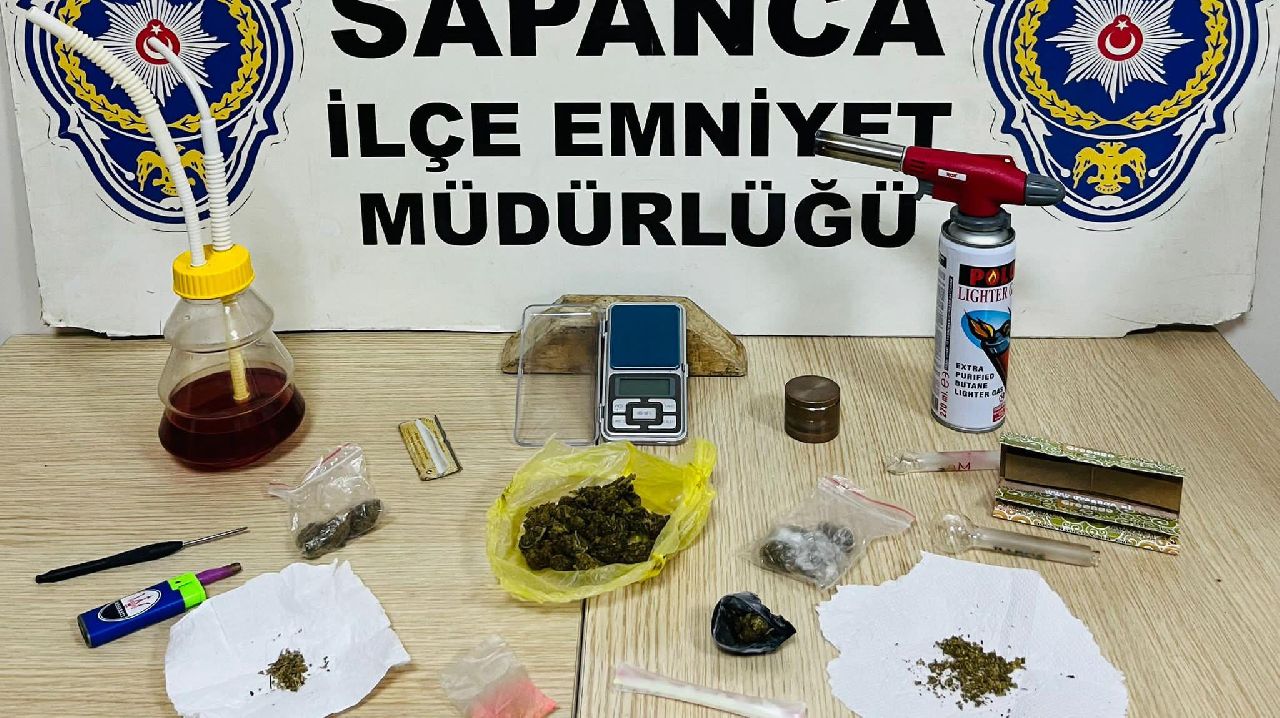 ZEHİR TACİRLERİNE SAPANCA SAHİL YOLUNDA OPERASYON