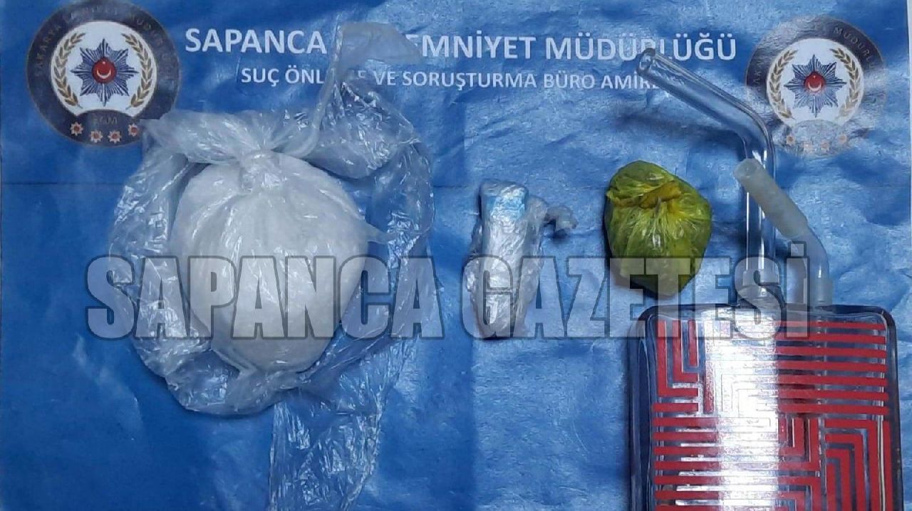 SAPANCA POLİSİ UYUŞTURUCUYA GEÇİT VERMİYOR