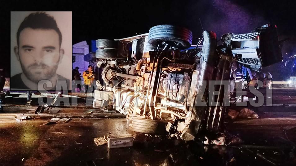 SAPANCA'DA FECİ KAZA: 1 ÖLÜ