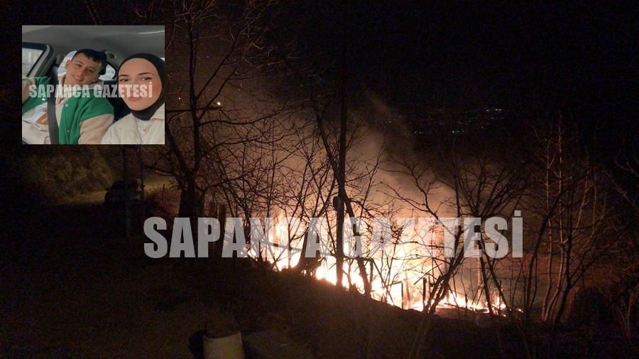 SAPANCA'DA YANGIN FACİASI: 2 ÖLÜ