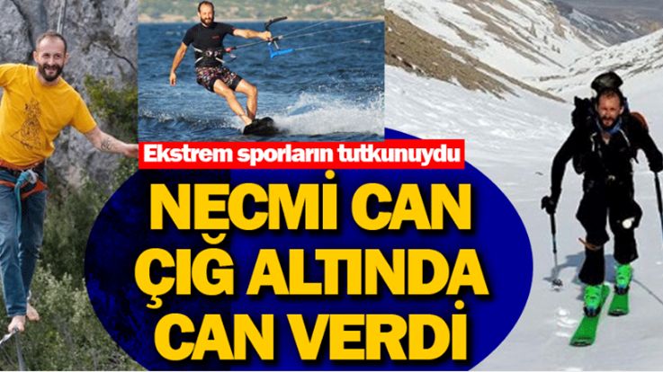 SAPANCALI NECMİ CAN ÇIĞ ALTINDA KALDI
