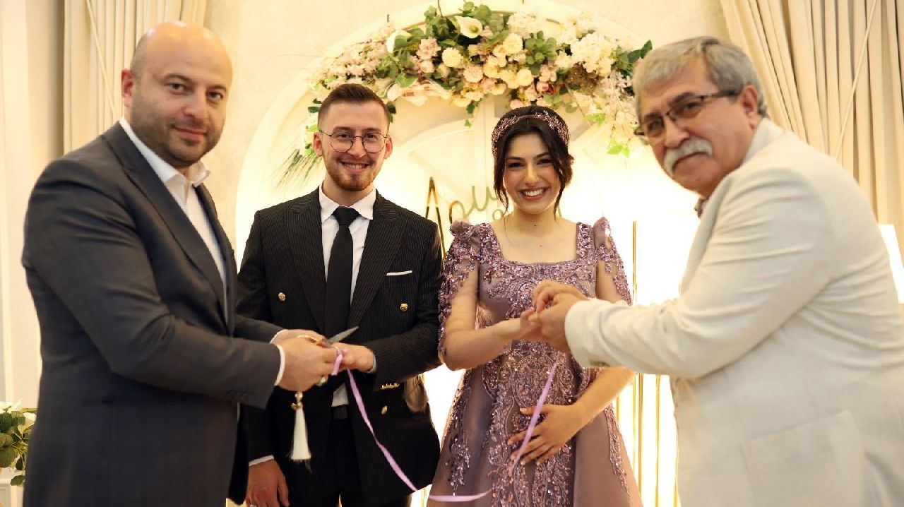 OĞUZHAN İLE ELİF EVLİLİĞE İLK ADIMI ATTI