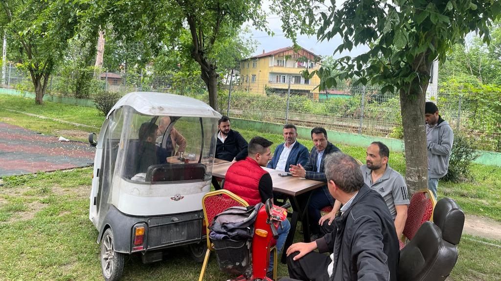 KAYMAKAM VE BELEDİYE BAŞKANINDAN ENGELSİZ KAFEYE ZİYARET