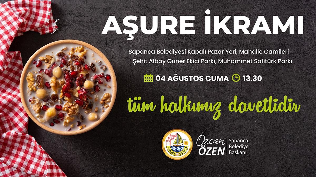 SAPANCA BELEDİYESİ AŞURE DAĞITACAK