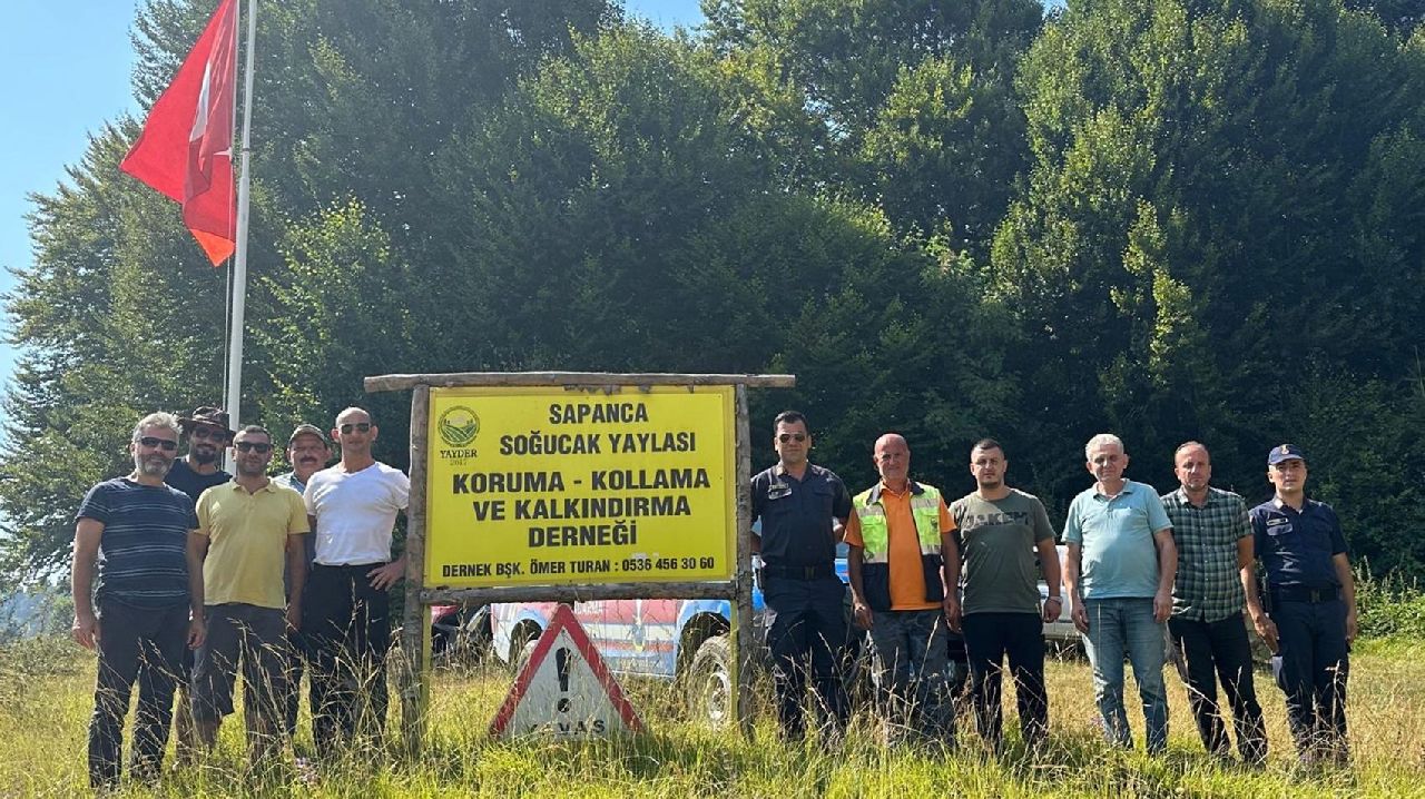 JANDARMA EKİPLERİ YAYLADA DENETİM VE BİLGİLENDİRME YAPTI