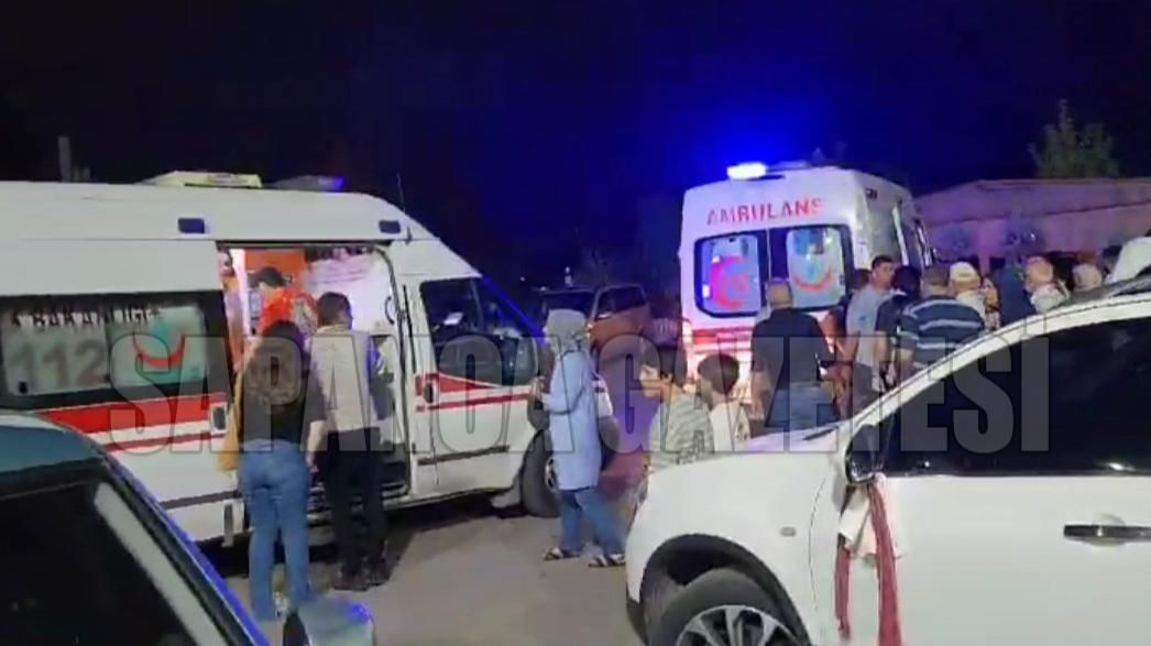 SAPANCA'DA DÜĞÜN YEMEĞİNDEN ZEHİRLENEN 45 KİŞİ HASTANEYE KALDIRILDI