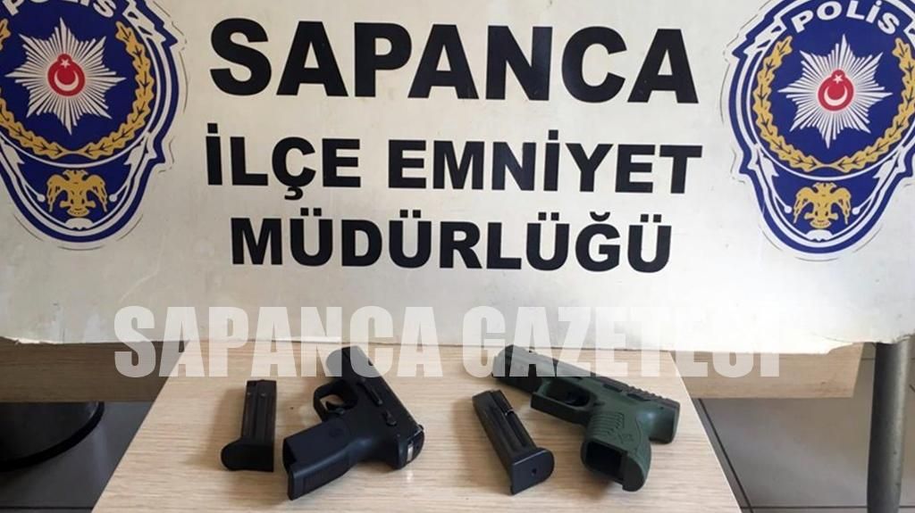 SAPANCA'DA UYUŞTURUCU VE SİLAH ELE GEÇİRİLDİ