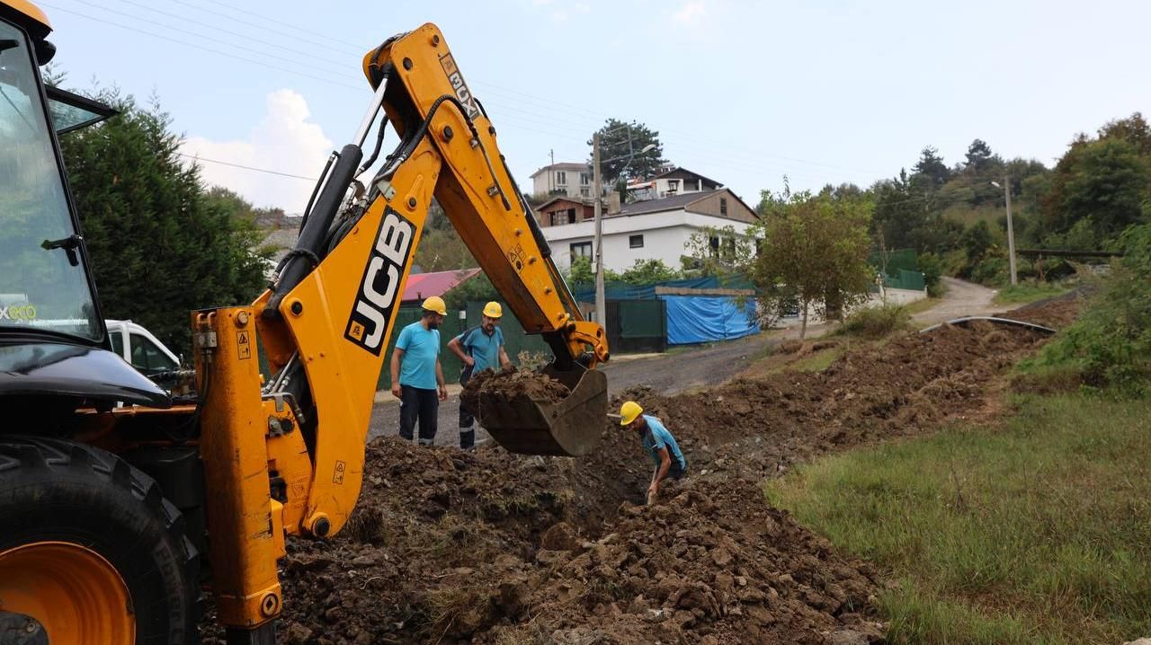 SAPANCA GÖL MAHALLESİNE YENİ İÇME SUYU HATTI