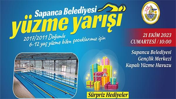 SAPANCA BELEDİYESİ'NDEN YÜZME YARIŞI ETKİNLİĞİ