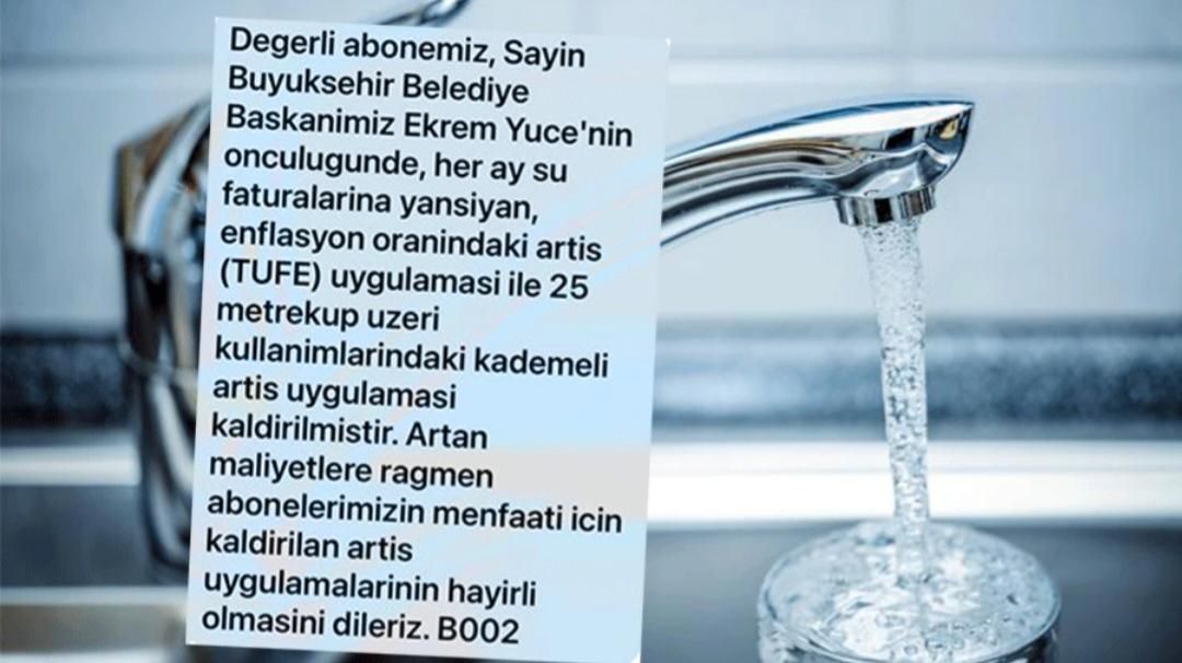 SU FATURALARINDA YENİ DÖNEM BAŞLADI!