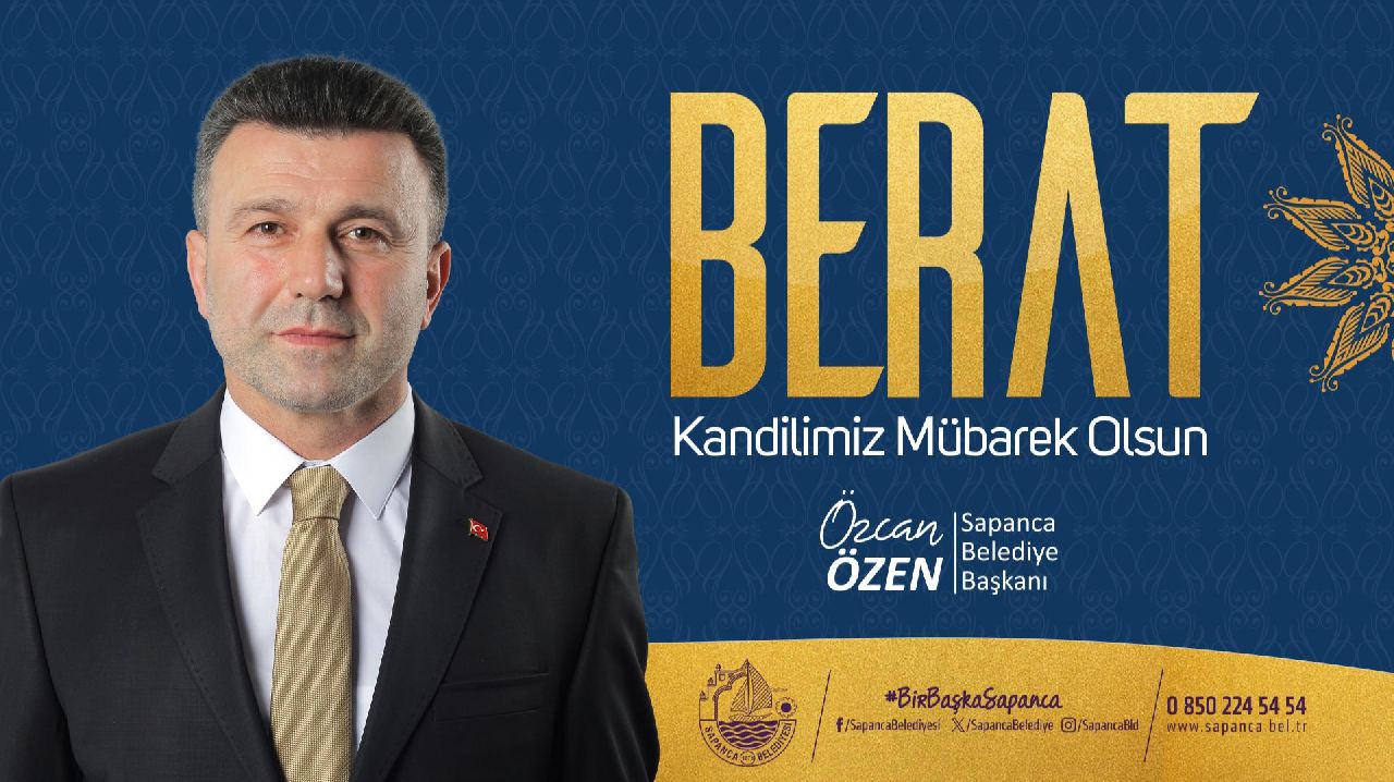 BAŞKAN ÖZEN'İN BERAT KANDİLİ MESAJI