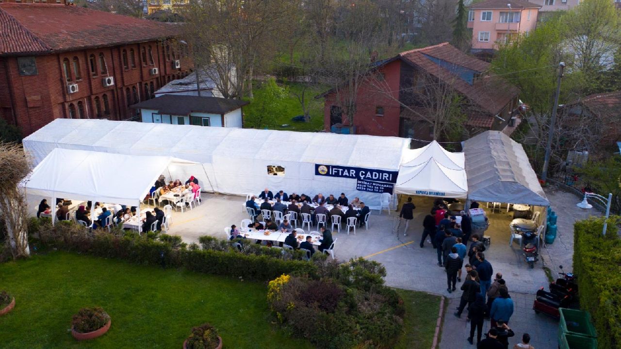 SAPANCA BELEDİYESİ İFTAR ÇADIRI RAMAZAN'A HAZIR