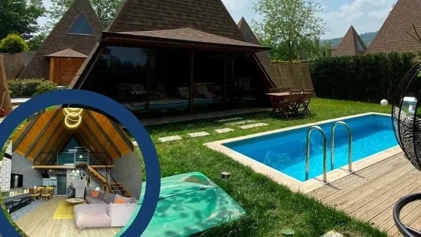 BAYRAM TATİLİNDE SAPANCA'DAKİ BUNGALOVLARA YOĞUN İLGİ