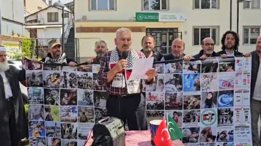 SAPANCA BEŞ HİLAL DERNEĞİ'DEN GAZZE AÇIKLAMASI