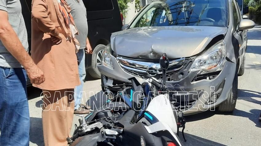 BELALI KAVŞAKTA YİNE KAZA: 1 YARALI