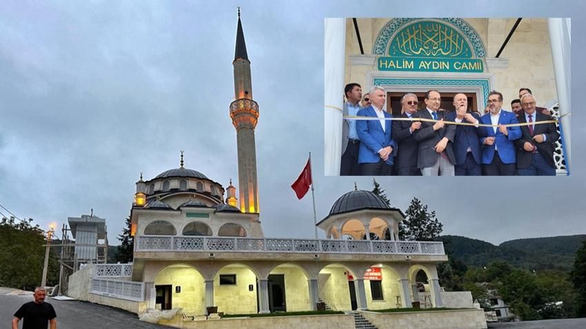 HALİM AYDIN CAMİİ İBADETE AÇILDI