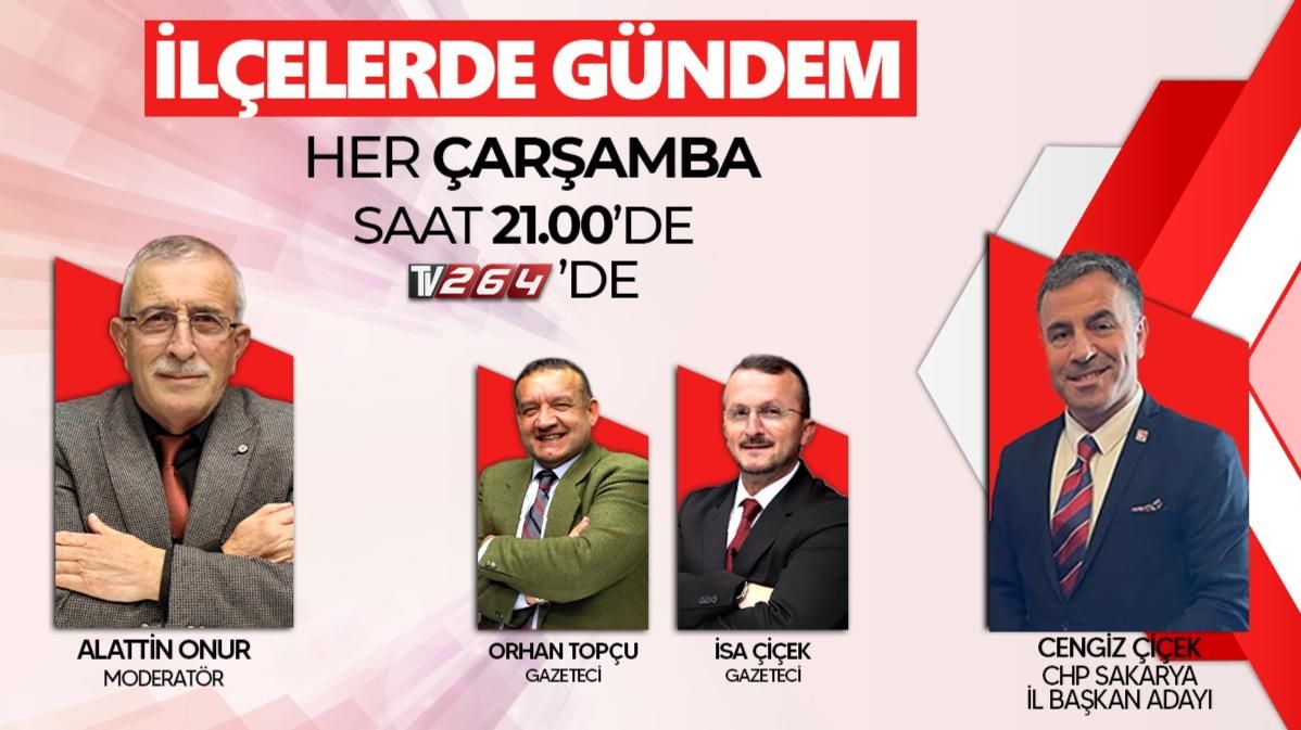 CHP İL BAŞKAN ADAYI CENGİZ ÇİÇEK, İLÇELERDE GÜNDEM'E KONUK OLACAK