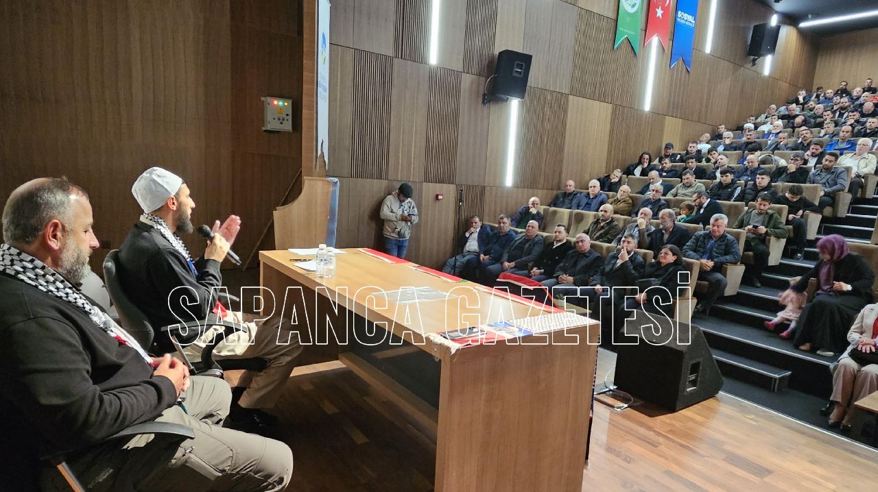 SAPANCA'DA KONFERANSA YOĞUN İLGİ